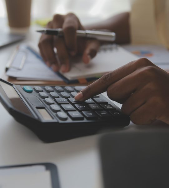 Asian Businesswoman Using laptop computer and working at office with calculator document on desk, doing planning analyzing the financial report, business plan investment, finance analysis concept. Mass Image Compressor Compressed this image. https://sourceforge.net/projects/icompress/ with Quality:80